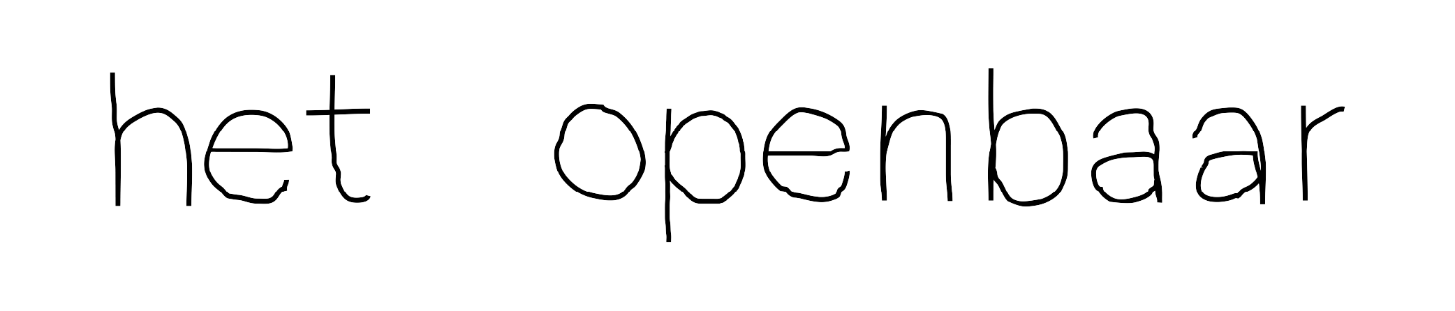 Het Openbaar